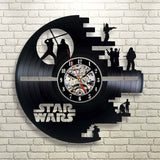 Vinyl Record Design Wall Clock