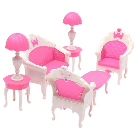 6pc/set New Mini Pink Sofa