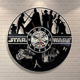 Vinyl Record Design Wall Clock