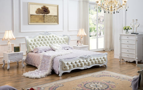 high end solid wood bed