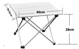 2017 New Portable Aluminium Alloy Table Outdoor