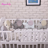 6PCS baby bed bumper