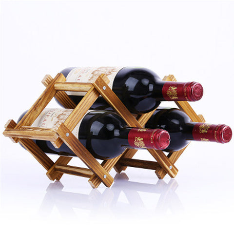 Classical Wooden Red Wine Rack
