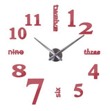 3d mirror clocks