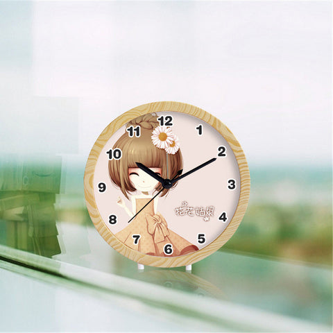5 inch Creative Wood Alarm Clock