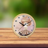 5 inch Creative Wood Alarm Clock