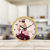 5 inch Creative Wood Alarm Clock