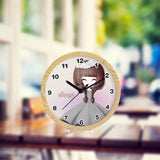 5 inch Creative Wood Alarm Clock