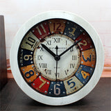 Creative Dilapidated Wooden Clock