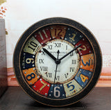 Creative Dilapidated Wooden Clock